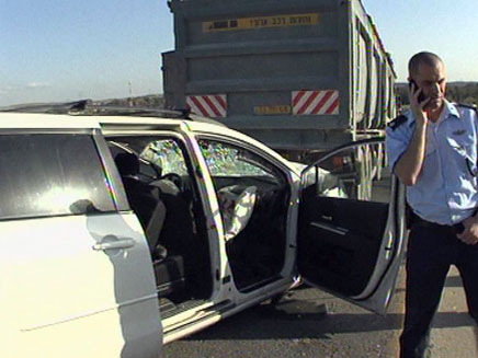 תאונה קטלנית בכביש 4, ארכיון (צילום: חדשות 2)