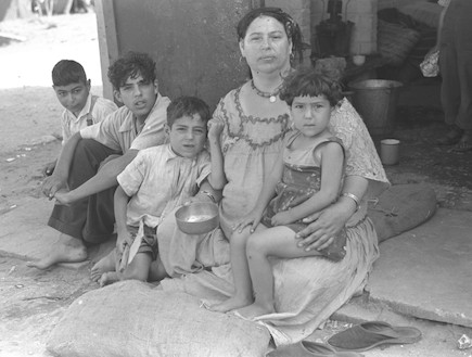 נוסטלגיה - משפחה מרוקאית - באדיבות לשכת העיתונות ה (צילום: לע"מ)