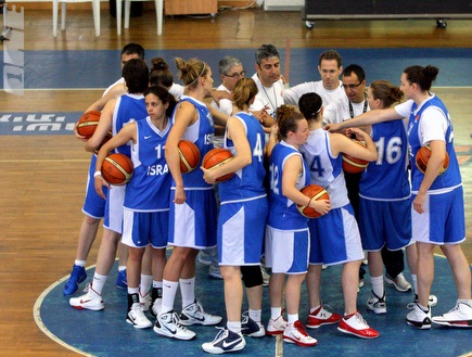 נבחרת ישראל מתאמנת לקראת אליפות אירופה (יניב גונן) (צילום: מערכת ONE)