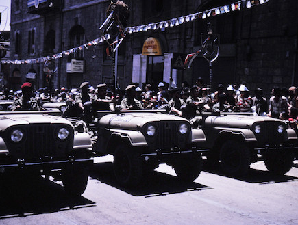 ג'יפים במצעד צה"ל, יום העצמאות 1973