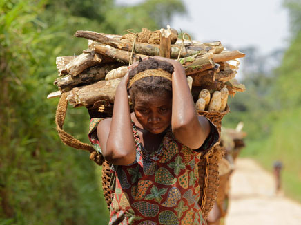 אישה בקונגו. ארכיון (צילום: AP)