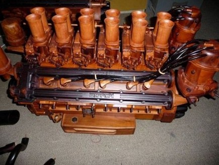 פרארי - מנוע מעץ (צילום: האתר הרשמי)