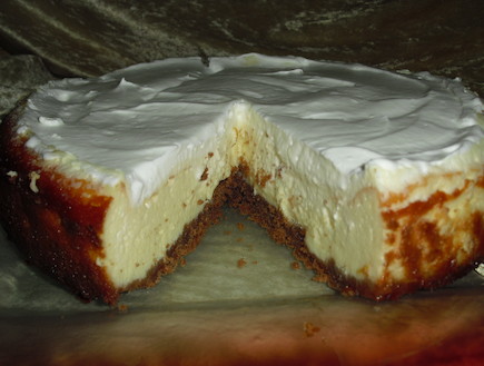 עוגת גבינה אמריקאית (צילום: אביבה פיבקו)