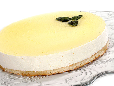 עוגת גבינה אפויה (צילום: אפרת אשל)