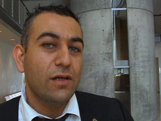 פרקליטו של הדורס, עו"ד סולימאן עמאר (צילום: חדשות 2)