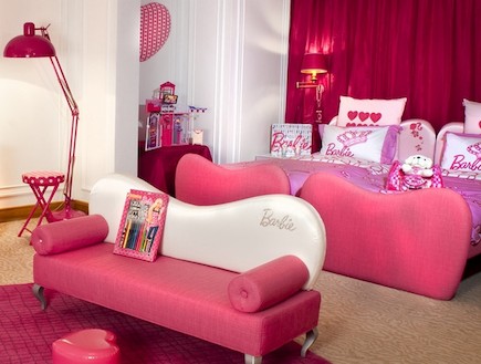 חדר ברבי, מלון פלאזה אתנה פריז (צילום: האתר הרשמי)