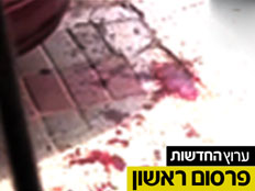 זירת הרצח בתל כביר (צילום: עזרי עמרם, חדשות 2 אינטרנט)