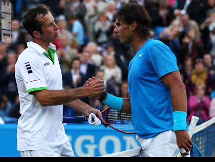 נדאל וסטפאנק נפרדים כידידים (GettyImages) (צילום: מערכת ONE)