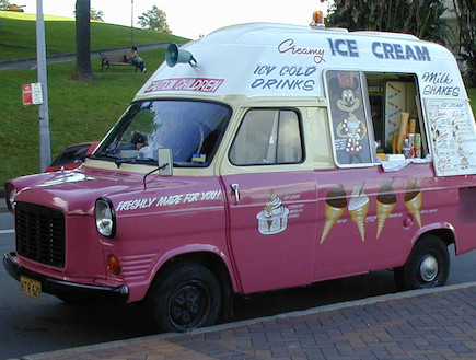 אוטו גלידה (צילום: mako)