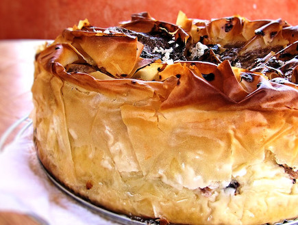 עוגת גבינה וחלבה - מוכנה (צילום: דליה מאיר, קסמים מתוקים)