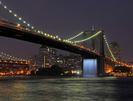 מפל גשר ברוקלין (צילום: האתר הרשמי)