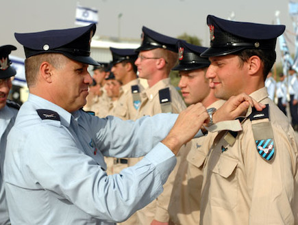 טקס סיום קורס קצינים נ"מ (צילום: איתי כהן, אתר חיל האוויר)