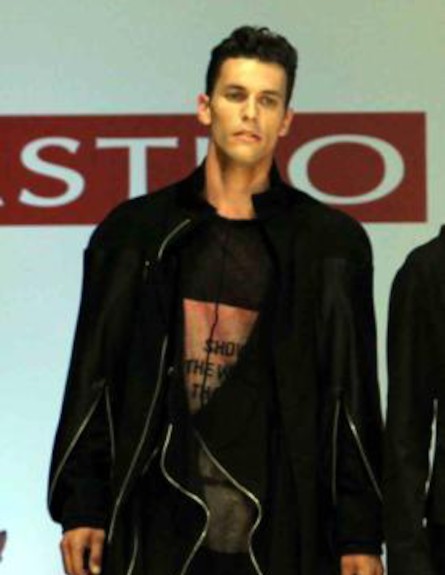 תצוגת אופנה שנקר 2011 עידן רול (צילום: עודד קרני)