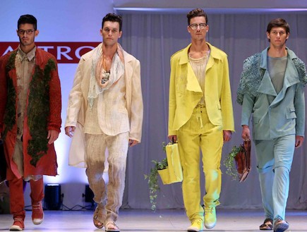 תצוגת אופנה שנקר 2011 עידן רול (צילום: עודד קרני)