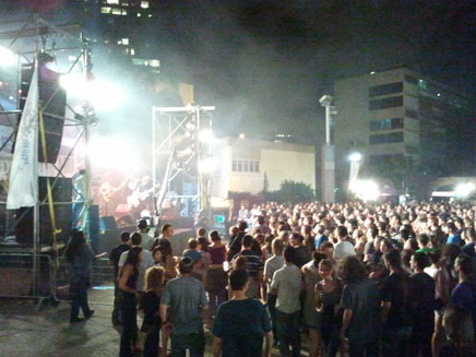 אירועי לילה לבן בתל אביב. ארכיון (צילום: עזרי עמרם)