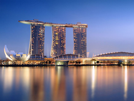 סאנדס ביי סינגפור (צילום: האתר הרשמי)