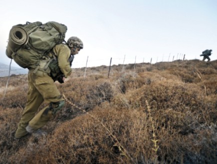 לוחמי יחממ צועדים (צילום: חנן גרינבלט, מערכת את"צ)