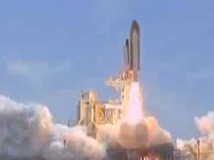 שיגור אחרון של מעבורת החלל אטלנטיס (צילום: חדשות 2)