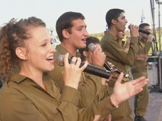 להקה צבאית (צילום: חדשות 2)