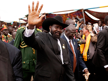 נשיא דרום סודן סלבה קיר (צילום: AP)
