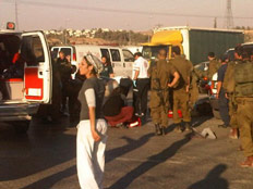 כוחות הביטחון בגוש עציון, ארכיון (צילום: משה רוט, חדשות 24)