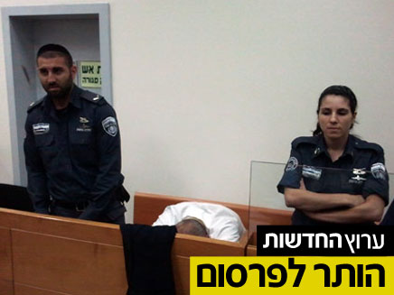 החשוד בהארכת מעצרו בביהמ"ש, השבוע (צילום: עזרי עמרם -חדשות 2)