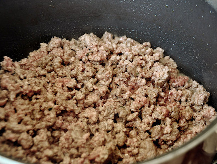 ראגו בולונז - הבשר המטוגן (צילום: גל, פתיתים)