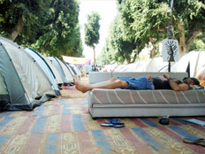 מחאת האוהלים. ארכיון (צילום: עזרי עמרם, חדשות 2)