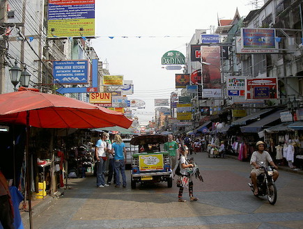 קוואסן בנגקוק תיאלנד - הרחובות הפופולאריים בעולם