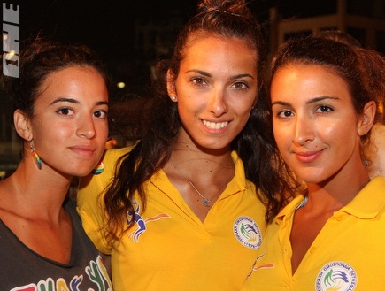 בנות נבחרת קפריסין (מור שאולי) (צילום: מערכת ONE)
