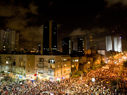 עצרת המחאה הגדולה בתל אביב