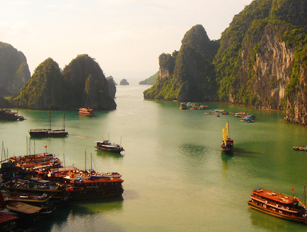 מפרץ הא לונג, וייטנאם (צילום: נועם רון,  יחסי ציבור )