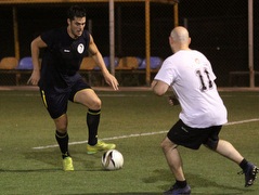 תמיר כהן ב-'מדינת הכדורגל' (צילום: מערכת ONE)