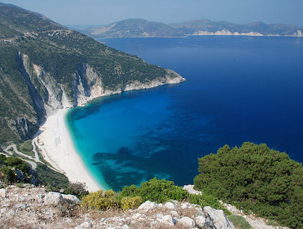 חוף מירטוס, יוון (צילום: Bendall)