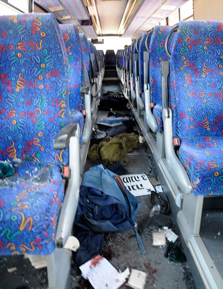פיגוע ירי אוטובוס אילת (צילום: חדשות 2)
