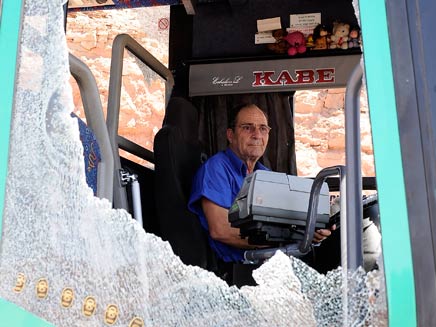 נהג האוטובוס, פיגוע ירי אילת (צילום: חדשות 2)