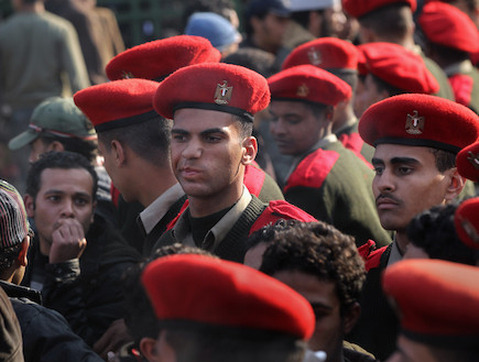 חיילים מצרים (צילום: John Moore, GettyImages IL)