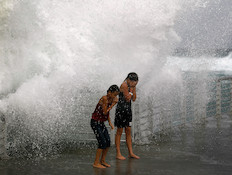 הוריקן ריטה פוגע בארצות הברית (צילום: Joe Raedle, GettyImages IL)