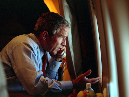 עשור לאסון התאומים - הנשיא בוש (צילום: The White House, GettyImages IL)