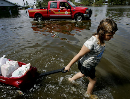 הוריקן ריטה פוגע בארצות הברית (צילום: Sandy Huffaker, GettyImages IL)