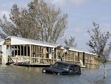 הוריקן ריטה פוגע בארצות הברית (צילום: Scott Olson, GettyImages IL)