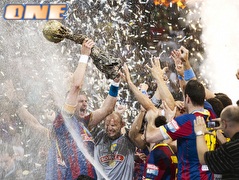 ברצלונה זוכה בליגת האלופות, גם בכדוריד (EHF) (צילום: מערכת ONE)