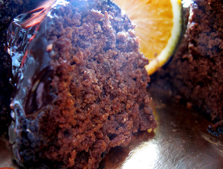 עוגת שוקולד-תפוז