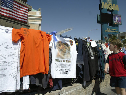 לאס וגאס אחרי אסון התאומים (צילום: Jed Jacobsohn, GettyImages IL)