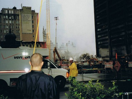 גראונד זירו ניו יורק - שבוע אחרי הפיגוע (צילום: עמית סלונים)
