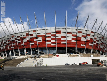 האצטדיון הלאומי בוורשה  נראה מבטיח למדי (רויטרס) (צילום: מערכת ONE)
