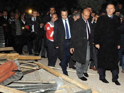 ראש ממשלת טורקיה ארדואן - דואג לכבוד הלא (צילום: רויטרס)