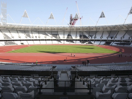 אצטדיון האתלטיקה בלונדון (רויטרס) (צילום: מערכת ONE)