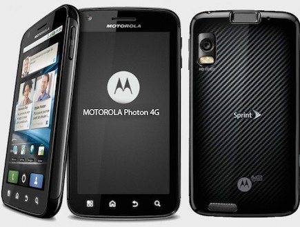 Motorola Photon 4G (צילום: באדיבות "אנשי הפרחים בישראל",  יחסי ציבור )