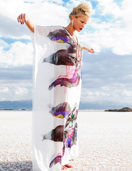 נטעלי זלצרמן בקמפיין אופנה אחרי לידה (צילום: אוהד רומנו)